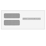 Super Forms 99ENVA - 3up 1099 Double Window Envelope (for Inserting Equipment)