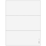 Super Forms 9ONEPERF05 - Blank 1099 3up Perforated Paper