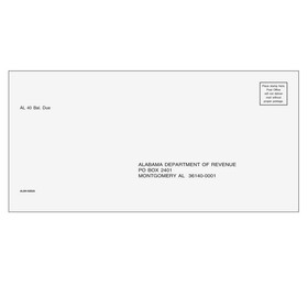 Super Forms ALB410 - Alabama Balance Due Envelope