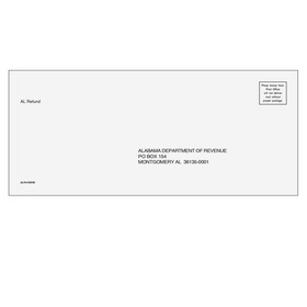 Super Forms ALR410 - Alabama Refund Envelope