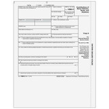 Super Forms B1098CA05 - Form 1098-C - Contributions of Motor Vehicles, Boats, and Airplanes - Copy A Federal