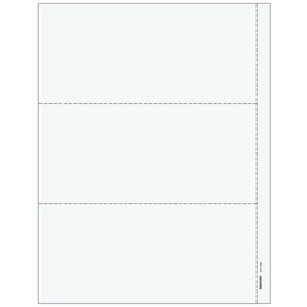 Super Forms B99PERFMI05 - 3up Blank 1099-MISC Form (with Instructions)