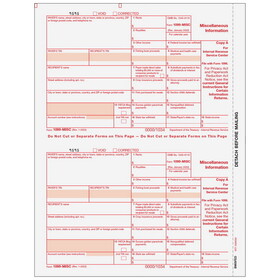 Super Forms BMISFED05 - 1099-MISC Miscellaneous Information - Federal Copy A