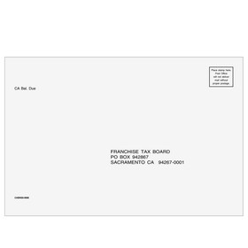 Super Forms CABNS610 - California Balance Due Envelope