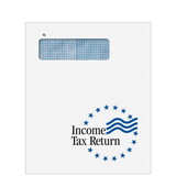 Super Forms CLNT9FPS10 - Income Tax Return Window Envelope Stars (Peel & Close)