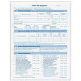 Super Forms CLTTAXOR10 - Client Tax Organizer Worksheet