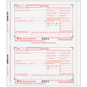 Super Forms CW2056 - Form W-2 Wage &amp; Tax Statement 6-Part (Carbonless)