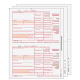 Super Forms DIVSET405 - 1099-DIV Dividends and Distributions - 4/5-part Set (Blank Copies)