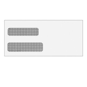 Super Forms E5122S - Double Window Envelope (Self Seal) 4 1/8 x 9