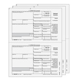 Super Forms EFINTS305 - 1099-INT Interest Income - 3-Part E-file Set (Preprinted)