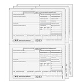 Super Forms EFW2TRADS305 - Traditional W-2 Form 3-part E-file Set (Preprinted)