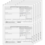 Super Forms EFW2TRADS505 - Traditional W-2 Form 5-part E-file Set (Preprinted)
