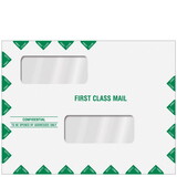 Super Forms ENV201PS - Double Window First Class Envelope (Peel & Close)