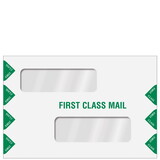 Super Forms ENV300PS - Double Window Tax Return Filing Envelope (Peel & Close)