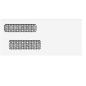 Super Forms ENV9903 - #9 Double Window Envelope (Self Seal)