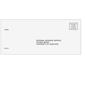 Super Forms ESOH210 - 1040-ES Envelope - Cincinnati, OH