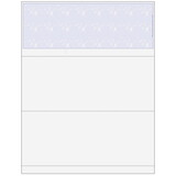 Super Forms ESS601XX - Essential Blank Top Business Check with Marble Background