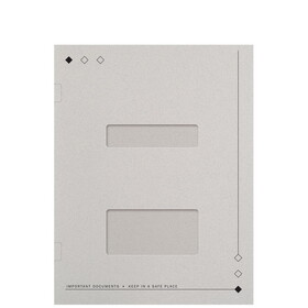 Super Forms FL52WX - Side Staple Folder with Windows