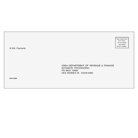 Super Forms IAEST10 - Iowa Estimate Envelope