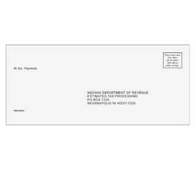 Super Forms INEST10 - Indiana Estimate Envelope