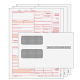 Super Forms INTS3EG - 1099-INT Interest Income Preprinted 3-Part Kit (with Moisture Seal Envelopes)