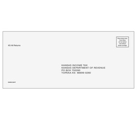 Super Forms KSAR410 - Kansas All Returns &amp; E-file Envelope
