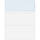 Super Forms L80501XX - Classic Blank Business Check with Herringbone Background
