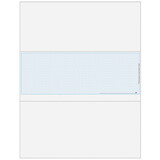 Super Forms L80502XX - Classic Blank Business Check with Herringbone Background