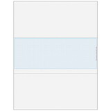 Super Forms L80510B14 - Classic Blank Middle Business Check with Herringbone Background