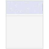 Super Forms LSR401MXX - Classic Blank Top Business Check with Marble Background