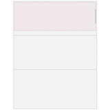 Super Forms LSR501XX - Classic Blank Top Business Check with Herringbone Background