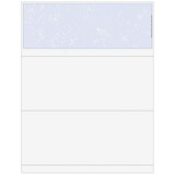 Super Forms LSR601MXX - Classic Blank Top Business Check with Marble Background