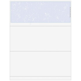 Super Forms LSR601MXX - Classic Blank Top Business Check with Marble Background