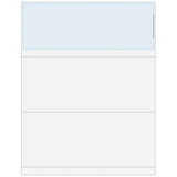Super Forms LSR601XX - Classic Blank Top Business Check with Herringbone Background