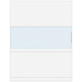 Super Forms LSR701BB14 - Classic Blank Middle Business Check with Herringbone Background