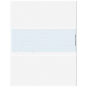 Super Forms LSRBLKXX - Classic Blank Middle Business Check with Herringbone Background