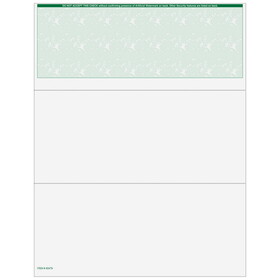 Super Forms MARBLET2XX - Essential Blank Top Business Check with Marble Background