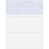 Super Forms MARBLET3XX - Essential Blank Top Business Check with Marble Background