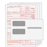 Super Forms MISCS3TE - 1099-MISC Miscellaneous Information Preprinted 3-part Kit (with Tamper Evident Envelopes)