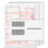 Super Forms MISCS4EG - 1099-MISC Miscellaneous Information Preprinted 4-Part Kit (with Moisture Seal Envelopes), Price/EA