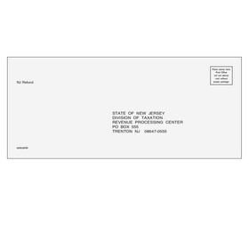Super Forms NR410 - New Jersey Refund Envelope