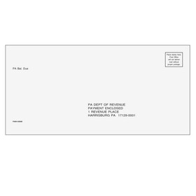Super Forms PAB410 - Pennsylvania Balance Due &amp; E-file Envelope
