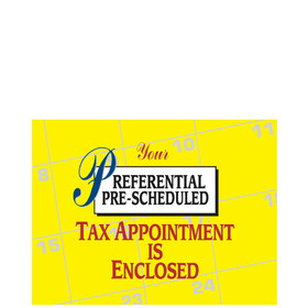 Super Forms PC35 - Pre-Scheduled Tax Appointment Postcard