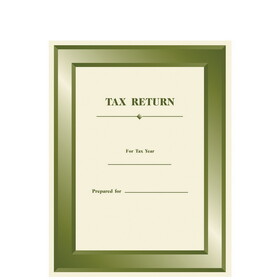 Super Forms TAXCVR110 - Designer Tax Return Folder