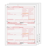 Super Forms TRDSET4I05 - Traditional W-2 Form 4-part Set (Blank Copies with Instructions)
