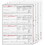 Super Forms W24DOWN805 - Condensed W-2 Form 8-part Set (Horizontal Employee Copies), Price/EA