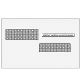 Super Forms W2CENV05 - W-2C Double Window Envelopes (Moisture Seal)