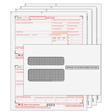 Super Forms W2TRADS4EG - Traditional W-2 Form 4-part Kit (with Moisture Seal Envelopes)