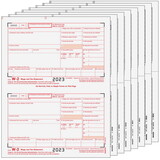 Super Forms W2TRADS805 - Traditional W-2 Form 8-part Set (Preprinted)