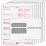Super Forms W2TRD6E10 - Preprinted W-2 Form 6-part Kit (with Moisture Seal Envelopes) - 10 quantity